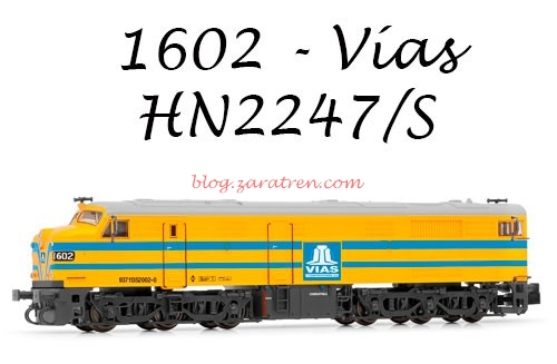 HN2247/HN2247S - Locomotora diésel 1602, VIAS