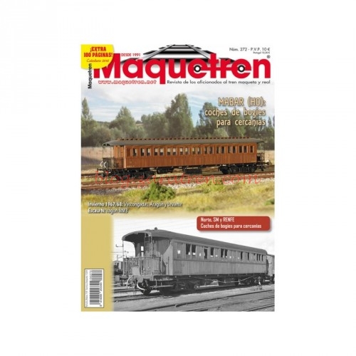 Revista mensual Maquetren, Nº 272, 2015.