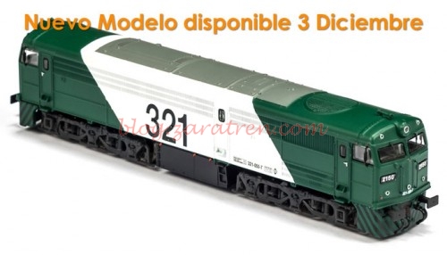 Locomotora 2100 Proyecto Rama Renfe - 321-050-7 - Mftrain