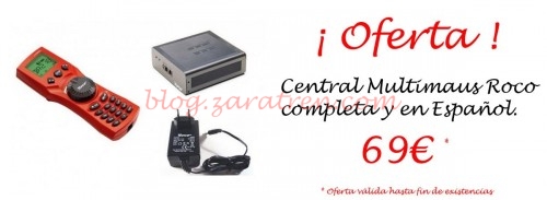 Central Digital Roco Multimaus completa. EN ESPAÑOL