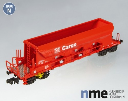 Vagón de Balasto y piedra. Rojo. DB Cargo. Marca NME. Ref: 202600.