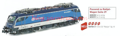 Taurus-Europalok y E-Lok Vectron BR 193/ RE 493 Mehrsystemlok - Hobbytrain - Zaratren.com