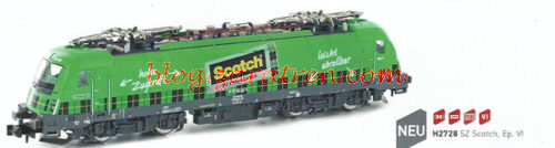 Taurus-Europalok y E-Lok Vectron BR 193/ RE 493 Mehrsystemlok - Hobbytrain - Zaratren.com