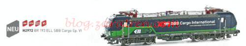 Taurus-Europalok y E-Lok Vectron BR 193/ RE 493 Mehrsystemlok - Hobbytrain - Zaratren.com