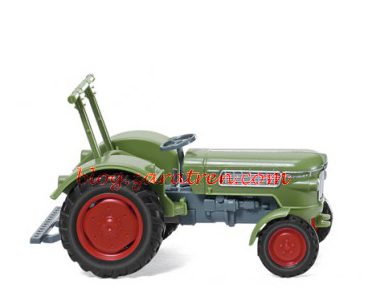 Tractor Fendt Farmer 2, Color Verde palido, Escala H0, Wiking, Ref: 089904.