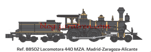 Locomotoras americanas en España - Mabar - N - Zaratren.com