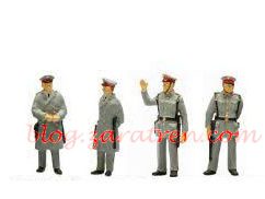 Policia Armada Invierno-Verano. 4 Figuras. Realizados en Metal. Marca Aneste. Ref: AN4103.