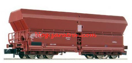 Vagón Tolva de gran capacidad, Rojo Oxido, RENFE. Marca Fleischmann. Ref: 931604C.