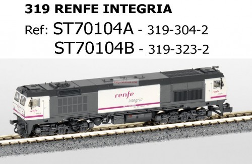 STARTRAIN 319 Integria, escala N