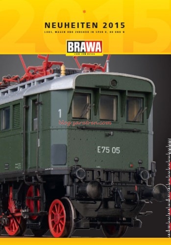 Catálogo de novedades Brawa 2015