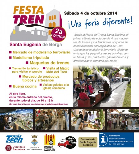  FESTA TREN EN SANTA EUGENIA - 4 Octubre 2014