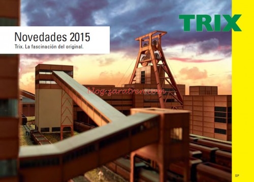 Catálogo de novedades Trix-Minitrix 2015, En español