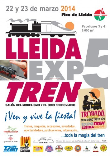 Lleida Expo Tren, Salón del modelismo y turismo ferroviario 2014