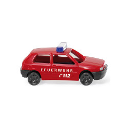Wolkswagen Golf, Rojo, servicio de emergencias, Wiking, Ref: 093405.