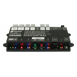 Multi-Central Digital DCC . LAN, S88N , Loconet, X-bus, R-Bus, B-Bus, RS-bus, USB, Xpressnet, WIFI, Digikeijs, Ref: DR5000.
