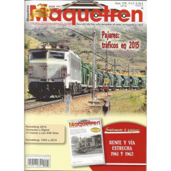 Revista mensual Maquetren, Nº 278, 2016.