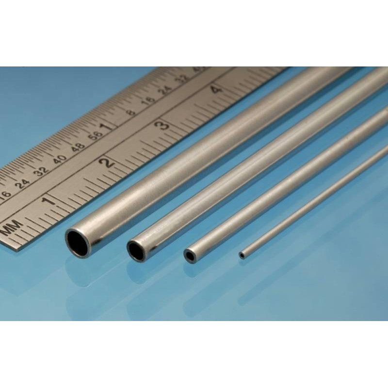  ATEYC Tubo de aluminio, 10 varillas de aluminio M4 para postes  redondos de aluminio con separación de 0.276 in (tamaño: 0.394 in) :  Industrial y Científico