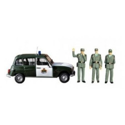 Renault 4L, Guardia Civil de Trafico. Marca Aneste. Ref: 4274.