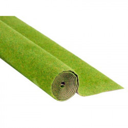 Tapiz de hierba electrostatico color verde primavera, 120 X 60, Noch, Ref: 00260.