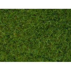 Hierba silvestre de Pradera, Verde claro, Fibra de hierba de 6 mm, Bote de 100 gr, Marca Noch, Ref: 07092.