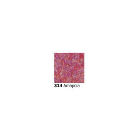 Cesped color Amapola, electrostatico, 3,5 mm. Marca Aneste, Ref: 314.