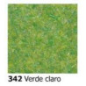 Cesped verde claro, electrostatico, 1 mm. Marca Aneste, Ref: 342.