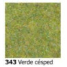 Cesped verde cesped, electrostatico, 1 mm. Marca Aneste, Ref: 343.
