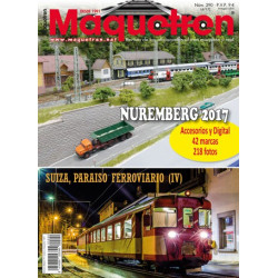 Revista mensual Maquetren, Nº 290, 2017.