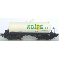 Cisterna de boggies, Koipe, PRR-160121. H0. Marca K*train. Ref: 0714-O.