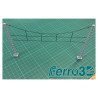 Hilo Funicular CR160, Tramo Corto, RENFE , 19 cm, Escala H0, Ferro3D, Ref: FT2-1635.