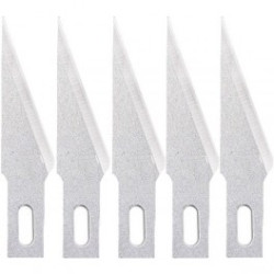 Conjunto de 5 cuchillas Nº11 para cutter 25101. Marca Dismoer. Ref: 25201.