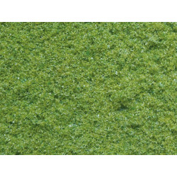 Flocado estructurado, verde mayo mediano, 5 mm, 15 gramos. Marca Noch, Ref: 07340.