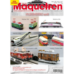 Revista mensual Maquetren, Nº 301, 2018.