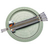 Plataforma giratoria motorizada Roco, Escala H0, Diametro 307 mm, Ref: 42615.