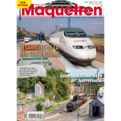 Revista mensual Maquetren, Nº 304, 2018.