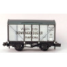 Vagón cerrado Domingo Eugui, Pamplona, M.Z.A, Color Blanco. Marca Peco, Ref: NR-P946.