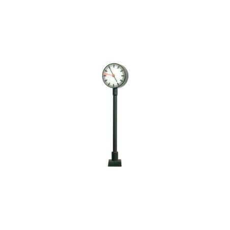 Reloj de estación iluminado, 58 mm, Escala H0. Marca Viessmann, Ref: 5080.