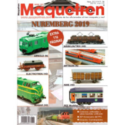 Revista mensual Maquetren, Nº 313, 2019.