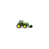 Tractor John Deere 6920S, mit Frontgabel, verde, con pala, Escala N. Marca Wiking, Ref: 095838.