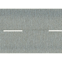 Carretera color gris, 1 metro por 7,4 cm, dos rollos. Marca Noch, Ref: 60490.