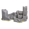 Castillo en ruinas, muy detallado, Escala H0. Marca Noch, Ref: 58600.