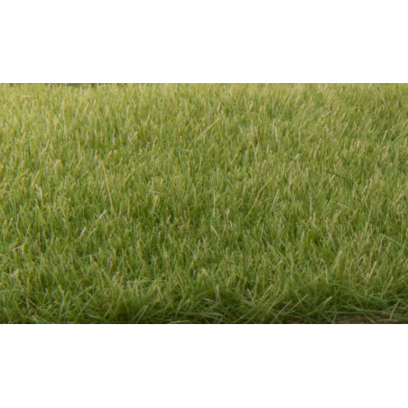 Césped Electrostático de 4 mm Verde medio, Static Grass. Marca Woodland Scenics, Ref: FS618.