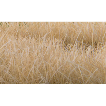 Césped Electrostático de 12 mm Hierba seca, Static Grass. Marca Woodland Scenics, Ref: FS628.