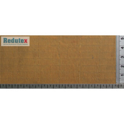 Tejado industrial metalico corrugado, Ref: 160TI112, acabado natural, Color Oxido. Marca Redutex.