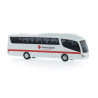 Autobus Scania PB, Cruz Roja. Escala H0. Marca Rietze, Ref: 64427.