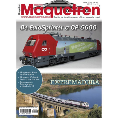 Revista mensual Maquetren, Nº 319, 2019.