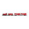 Set Chrismas Train ( Coca Cola ), Escala H0. Marca Hornby, Ref: R1233P.