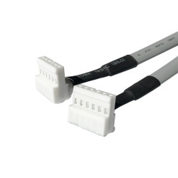 Cable de conexión plano de S88 a S88, 0.50 metros, Color Gris. Marca Digikeijs, Ref: DR60896.