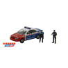 Ford Mondeo con policia Local, Escala H0. Marca Aneste. Ref: 4263.