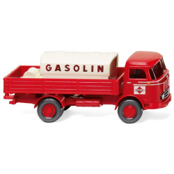 Camión con deposito de gasolina ( MB LP 321 ), Escala H0. Marca Wiking, Ref: 043804.